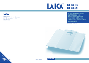Manual de uso Laica PS4003S Báscula