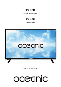 Mode d’emploi Oceanic OCEALED32220B2 Téléviseur LED
