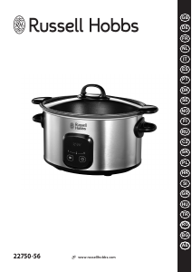 Manual Russell Hobbs 22750-56 Panela de cozedura lenta