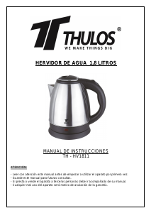 Handleiding Thulos TH-HV1811 Waterkoker