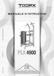Manuale Toorx PLX-4900 Stazione multifunzione