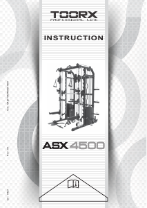 Priročnik Toorx ASX-4500 Večnamenska naprava za vadbo