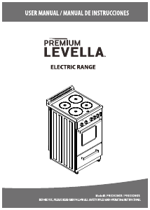 Manual Premium PRE2426GS Range