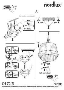 Посібник Nordlux Dicte 40 Лампа