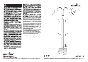 Manual Nordlux Molli Double Lampă