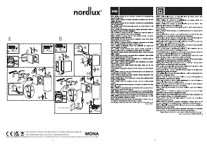Manual de uso Nordlux Mona Lámpara