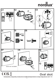 사용 설명서 Nordlux Skotlampe 램프