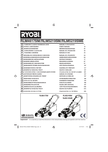 Bedienungsanleitung Ryobi RLM5219SM Rasenmäher