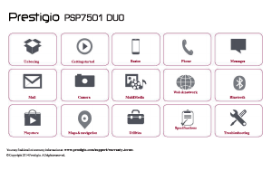Manual Prestigio Grace R7 Mobile Phone