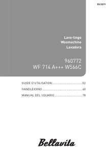 Mode d’emploi Bellavita WF 714 A+++ W566C Lave-linge