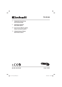 Bedienungsanleitung Einhell TC-CS 89 Kreissäge