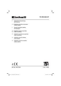 Használati útmutató Einhell TC-RH 800 4F Ütvefúró