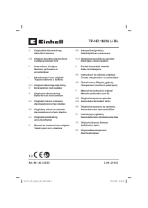 Manual Einhell TP-HD 18/26 Li BL Ciocan rotopercutor