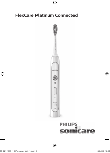 Manual Philips HX9191 Sonicare FlexCare Escova de dentes elétrica