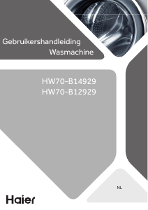 Handleiding Haier HW70-B14929 Wasmachine