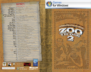 Manual PC Zoo Tycoon 2