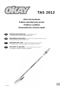 Manual OKAY TAS 2012 Chainsaw