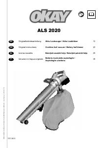 Manual OKAY ALS 2020 Leaf Blower