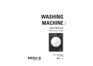 Handleiding Servis W7401 Wasmachine