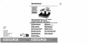 Mode d’emploi SilverCrest IAN 425078 Table de cuisson