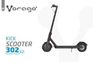Manual de uso Vorago SC-302-V2 Patinete eléctrico