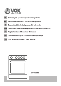 Handleiding Vox GHT6225S Fornuis