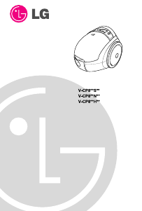 Manual LG V-CP872STN Vacuum Cleaner