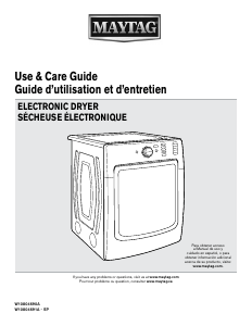 Mode d’emploi Maytag MED3500FW Sèche-linge