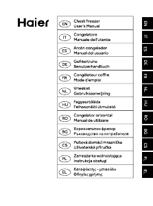 Instrukcja Haier HCE420E Zamrażarka