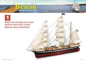 Manual Artesanía Latina set 22519 Boatkits Belem