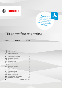 Manual Bosch TKA3M133 Coffee Machine