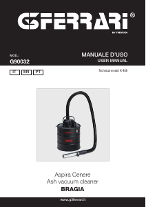 Handleiding G3 Ferrari G90032 Bragia Stofzuiger