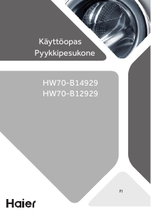 Käyttöohje Haier HW70-B12929 Pesukone