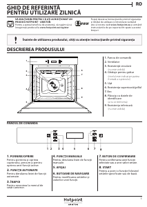 Manual Hotpoint FI7 871 SH BMI HA Cuptor