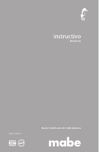 Manual de uso Mabe LMS16400XBB Lavadora