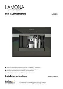 Manual Lamona LAM9100 Coffee Machine