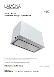 Manual Lamona LAM2377 Cooker Hood