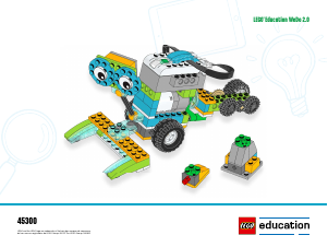 Manual Lego set 45300 Education Luna rover