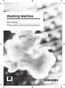 Handleiding Samsung WA17J6730SG/FH Wasmachine
