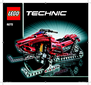 Handleiding Lego set 8272 Technic Sneeuwscooter