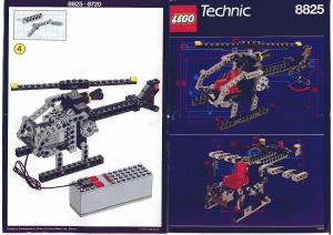 Handleiding Lego set 8825 Technic Helikopter
