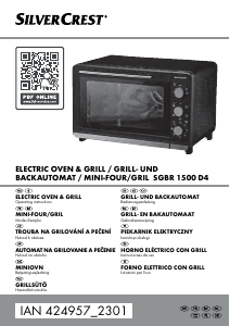 Manual SilverCrest IAN 424957 Oven
