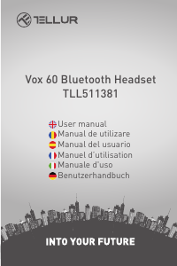 Manual Tellur TLL511381 Headset