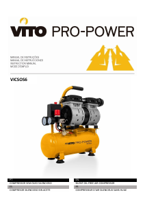 Manual de uso Vito VICSOS6 Compresor