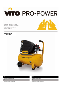 Manual Vito VICO25A Compressor