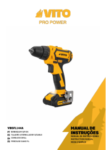 Manual Vito VIBSFL144A Drill-Driver