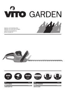 Manual Vito VICS600A Hedgecutter