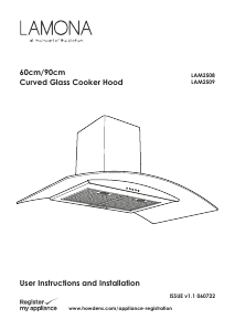 Manual Lamona LAM2508 Cooker Hood