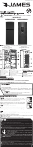 Manual de uso James JM 560 DE Frigorífico combinado