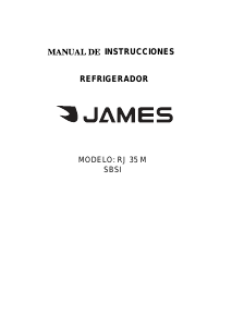 Manual de uso James RJ 35 M SBSI Frigorífico combinado